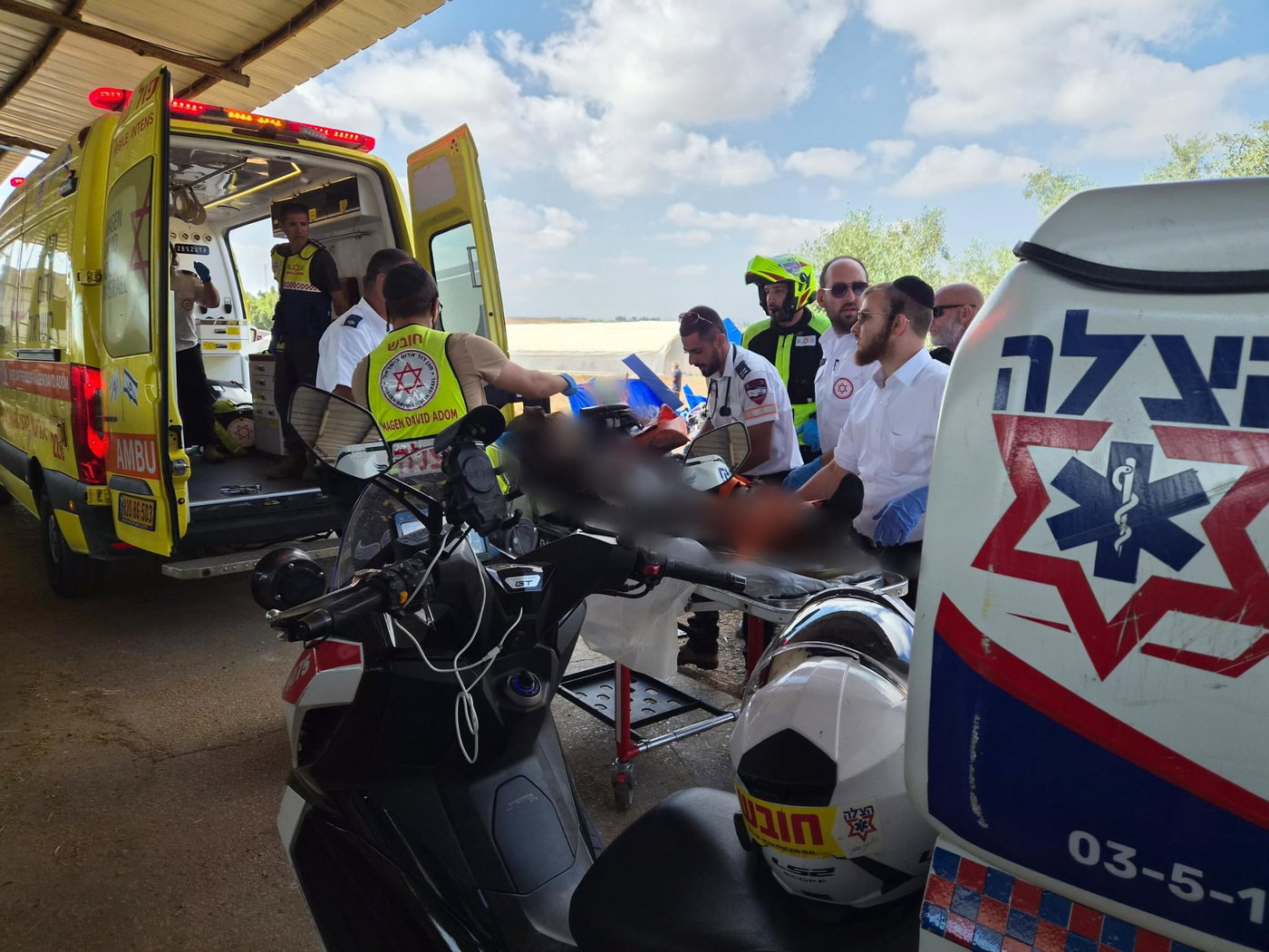 זירת התרסקות המטוס