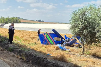 המטוס שהתרסק