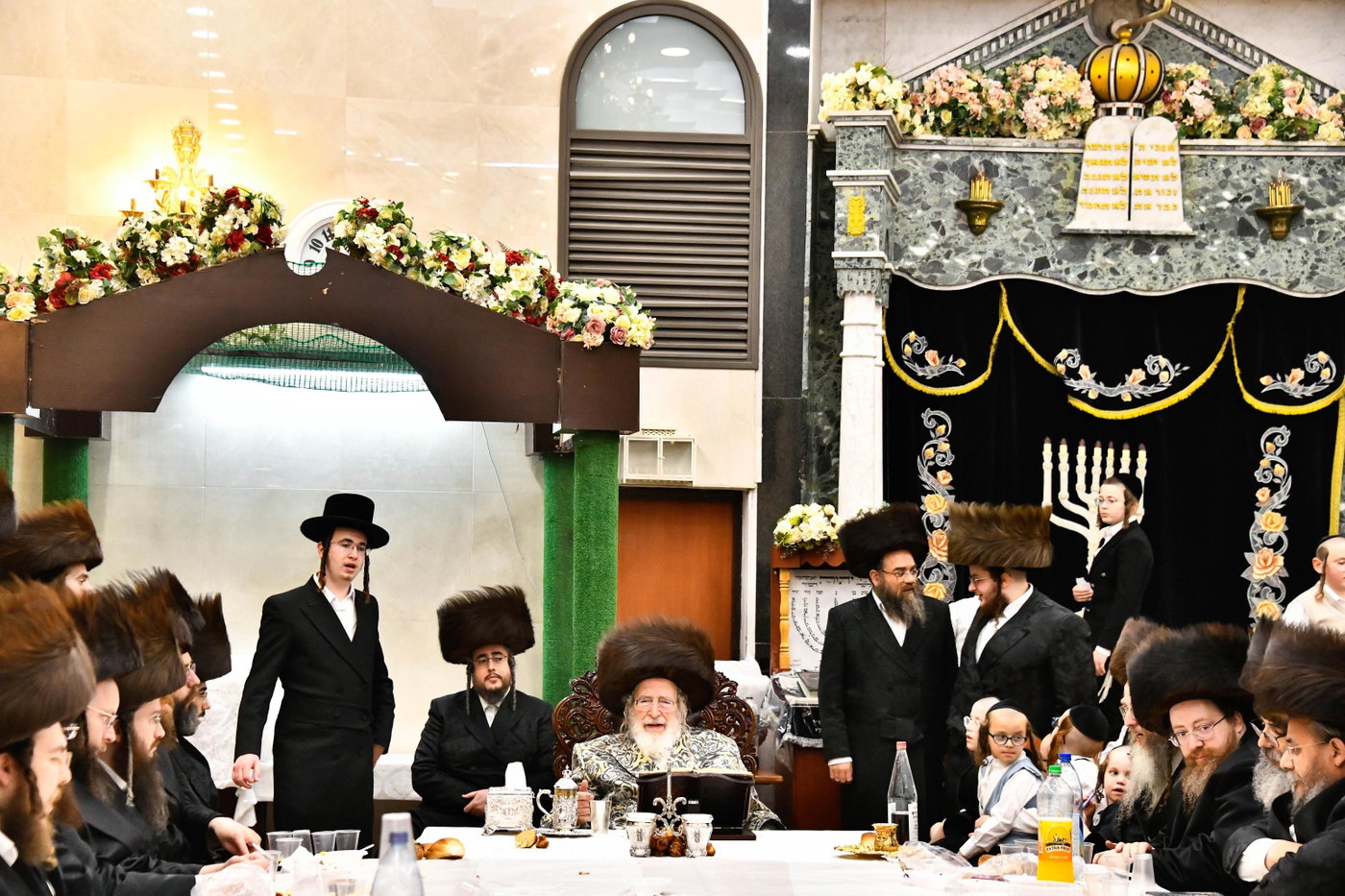 נעילת החג בחצה"ק ספינקא