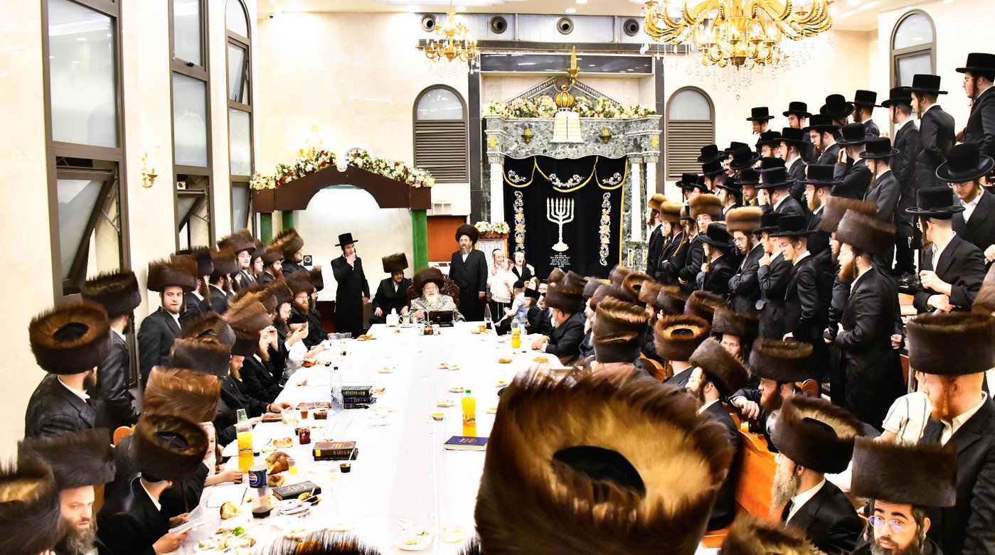 נעילת החג בחצה"ק ספינקא