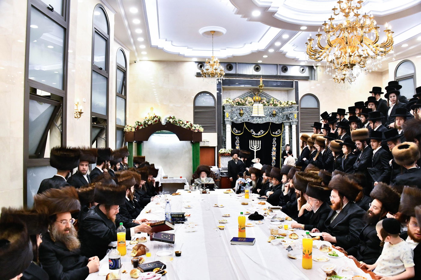 נעילת החג בחצה"ק ספינקא