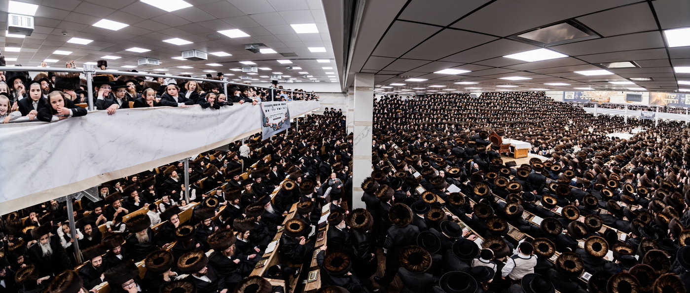 נעילת החג שבועות בחצה"ק סאטמר