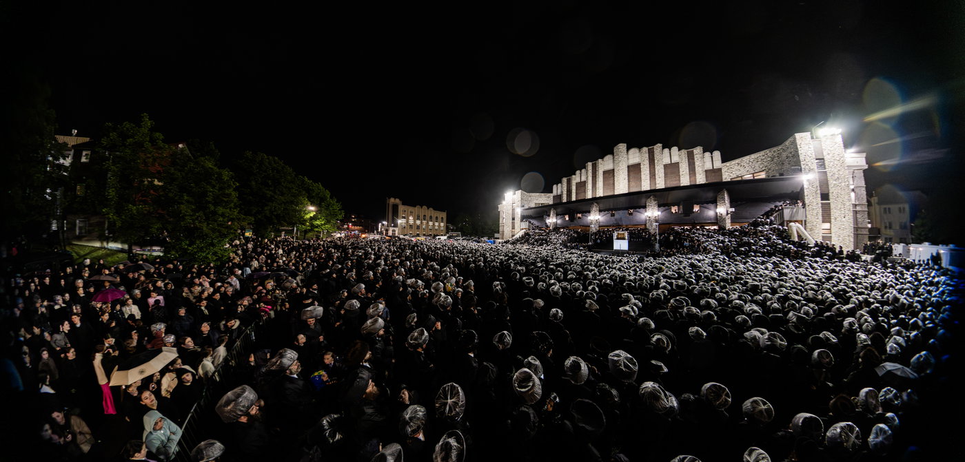 נעילת החג שבועות בחצה"ק סאטמר