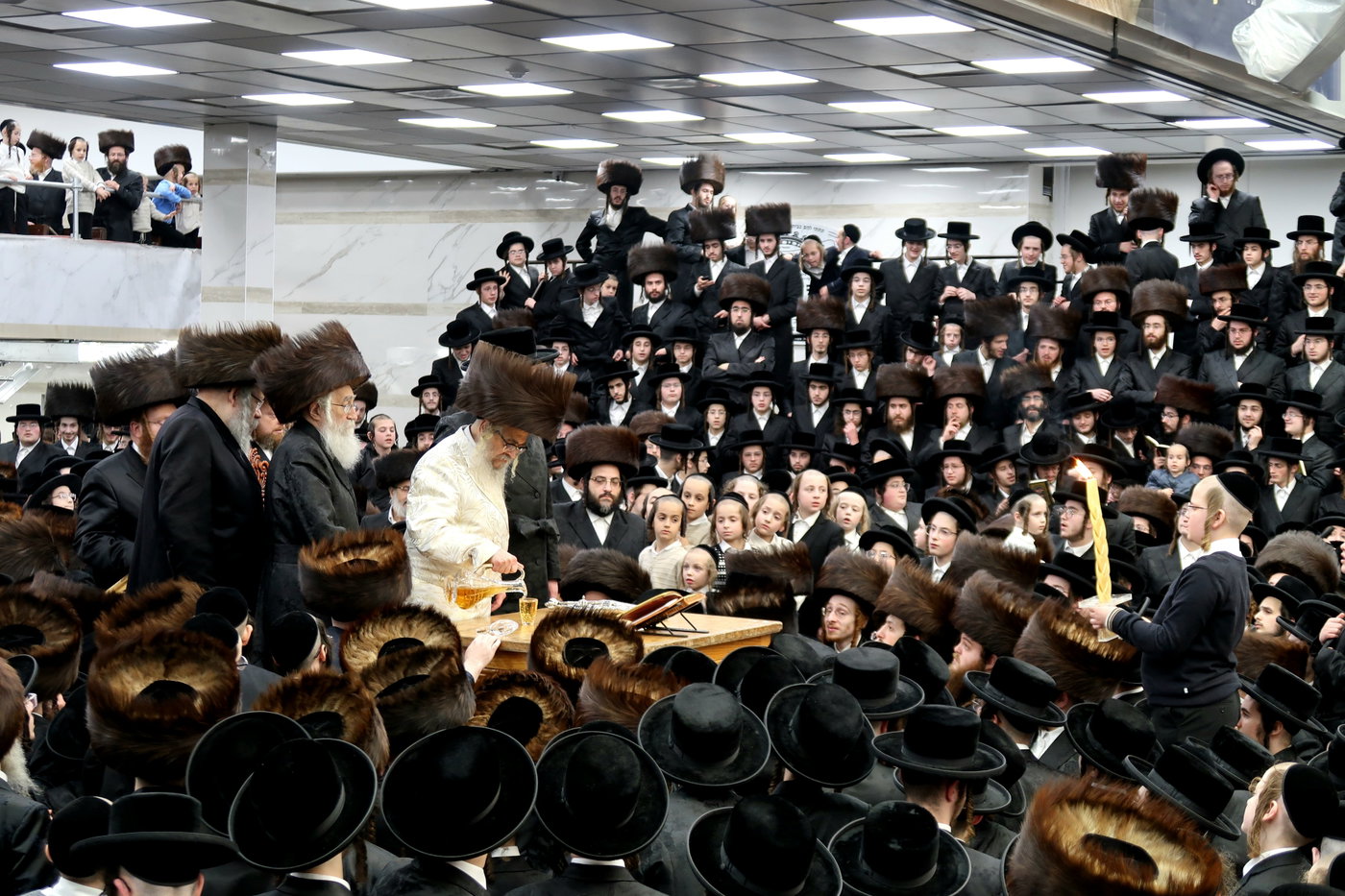 נעילת החג שבועות בחצה"ק סאטמר