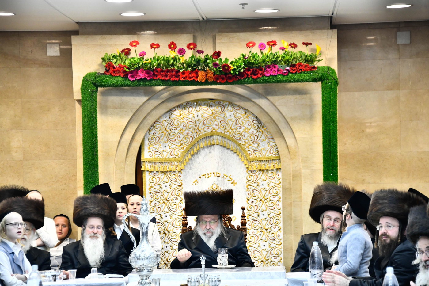 נעילת החג בחצה"ק נדבורנה