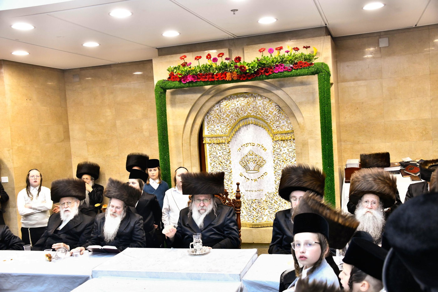 נעילת החג בחצה"ק נדבורנה