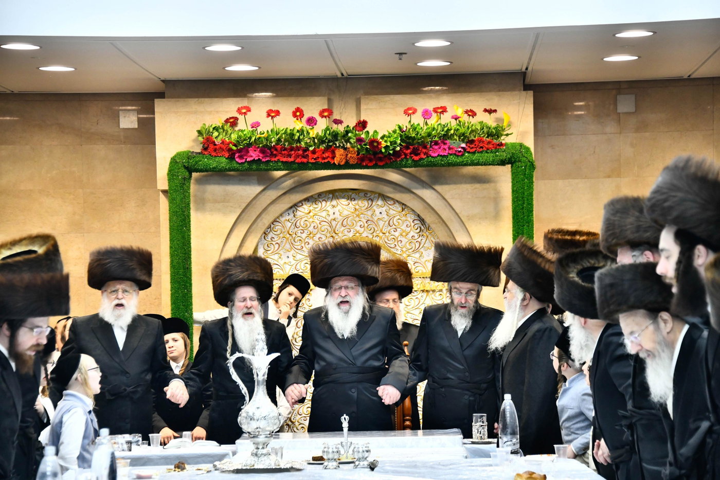 נעילת החג בחצה"ק נדבורנה