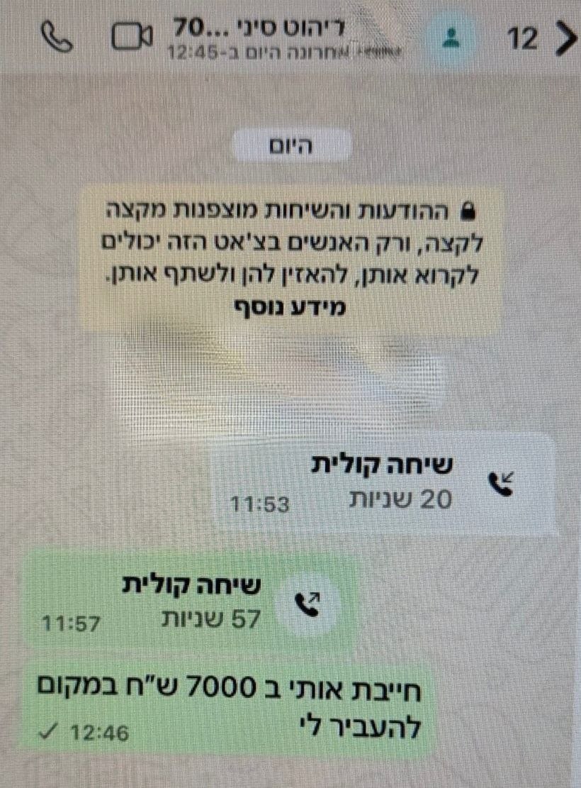 ההודעות שנשלחו