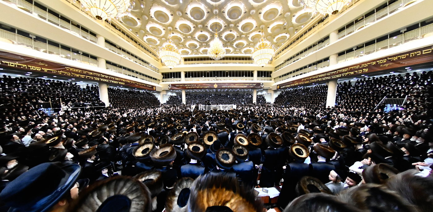 מעמד הכנסת ס"ת של האדמו"ר מויז'ניץ