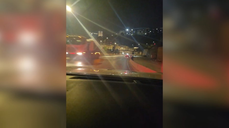 תיעוד המרדף הדרמטי