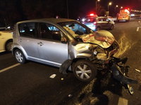 עבר תאונה קשה אך לא הסכים להזמין משטרה בשל החשש שייעצר