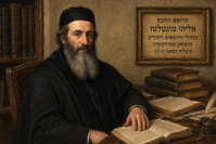 ציור בדיוני של הרופא החכם היהודי אליהו מונטלטו