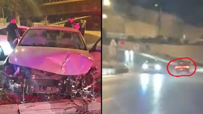 נגד כיוון התנועה: מרדף דרמטי בירושלים הסתיים בהתנגשות | צפו
