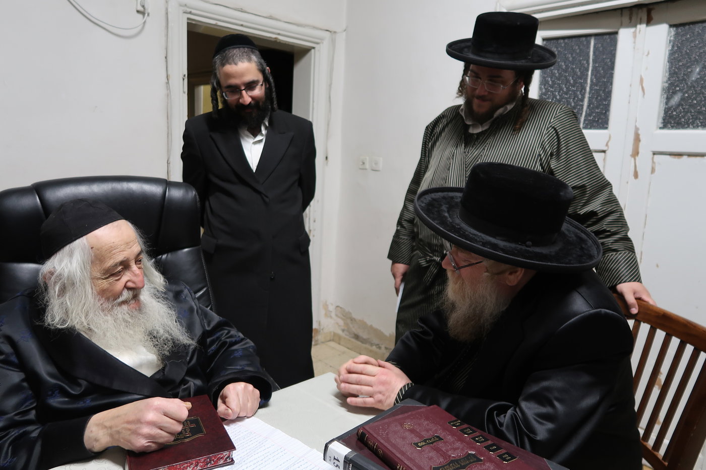 הגה"צ רבי ישראל יוסף קאהן אצל גדולי ישראל