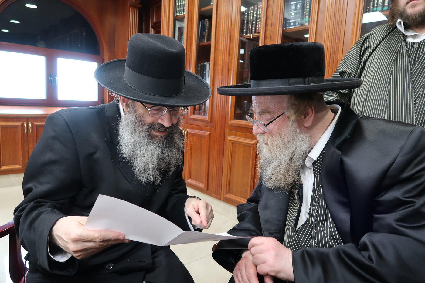 הגה"צ רבי ישראל יוסף קאהן אצל גדולי ישראל
