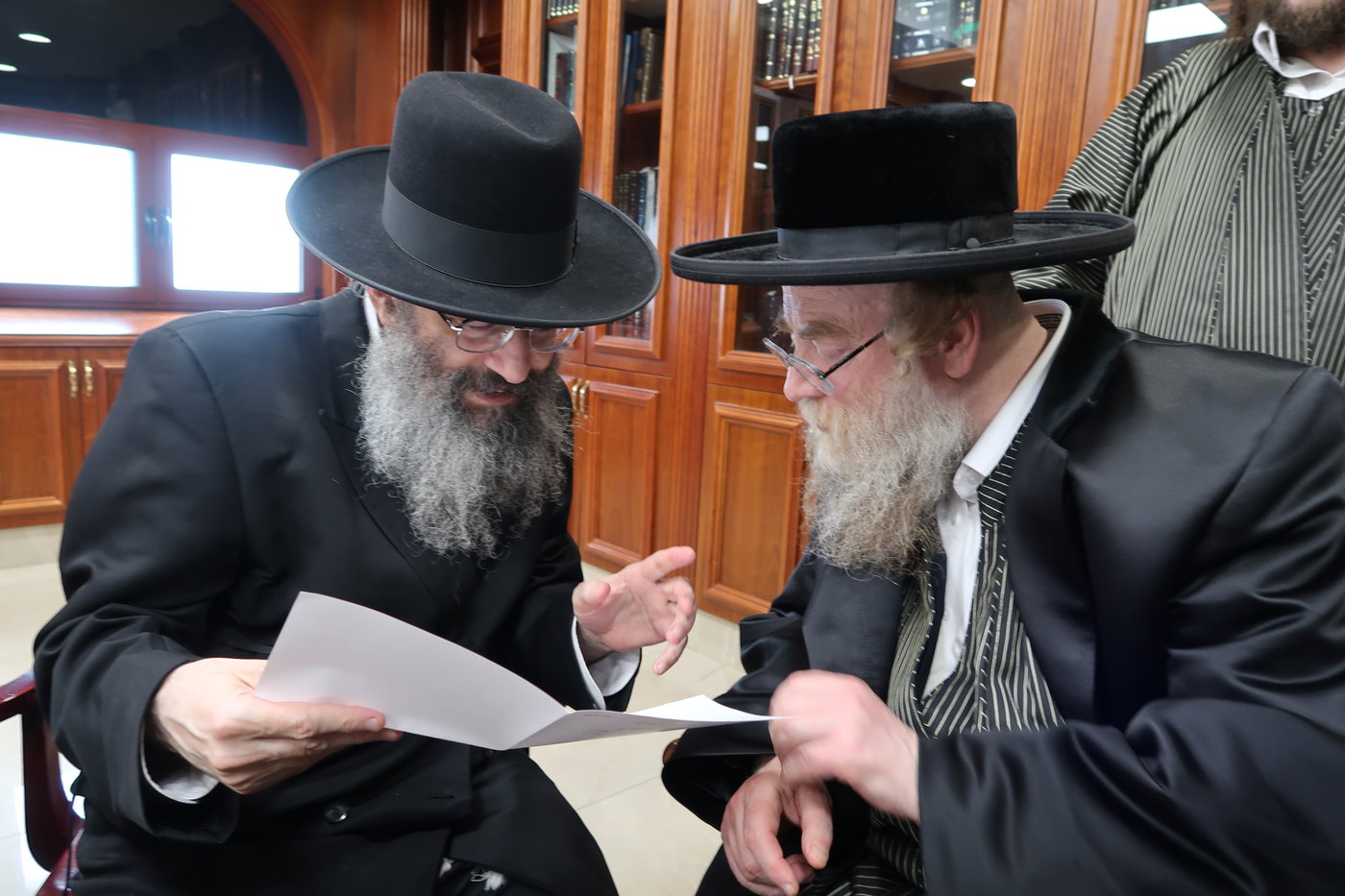 הגה"צ רבי ישראל יוסף קאהן אצל גדולי ישראל