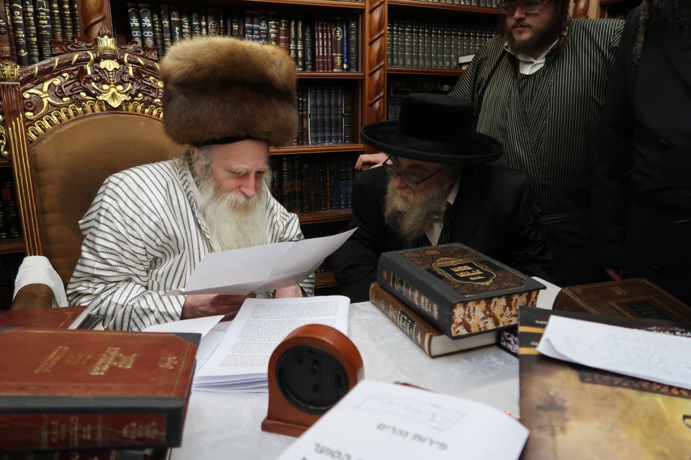 הגה"צ רבי ישראל יוסף קאהן אצל גדולי ישראל