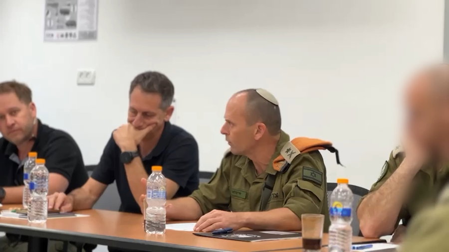 מפקד פיקוד העורף, אלוף שי קלפר, בביקור בצפון הארץ