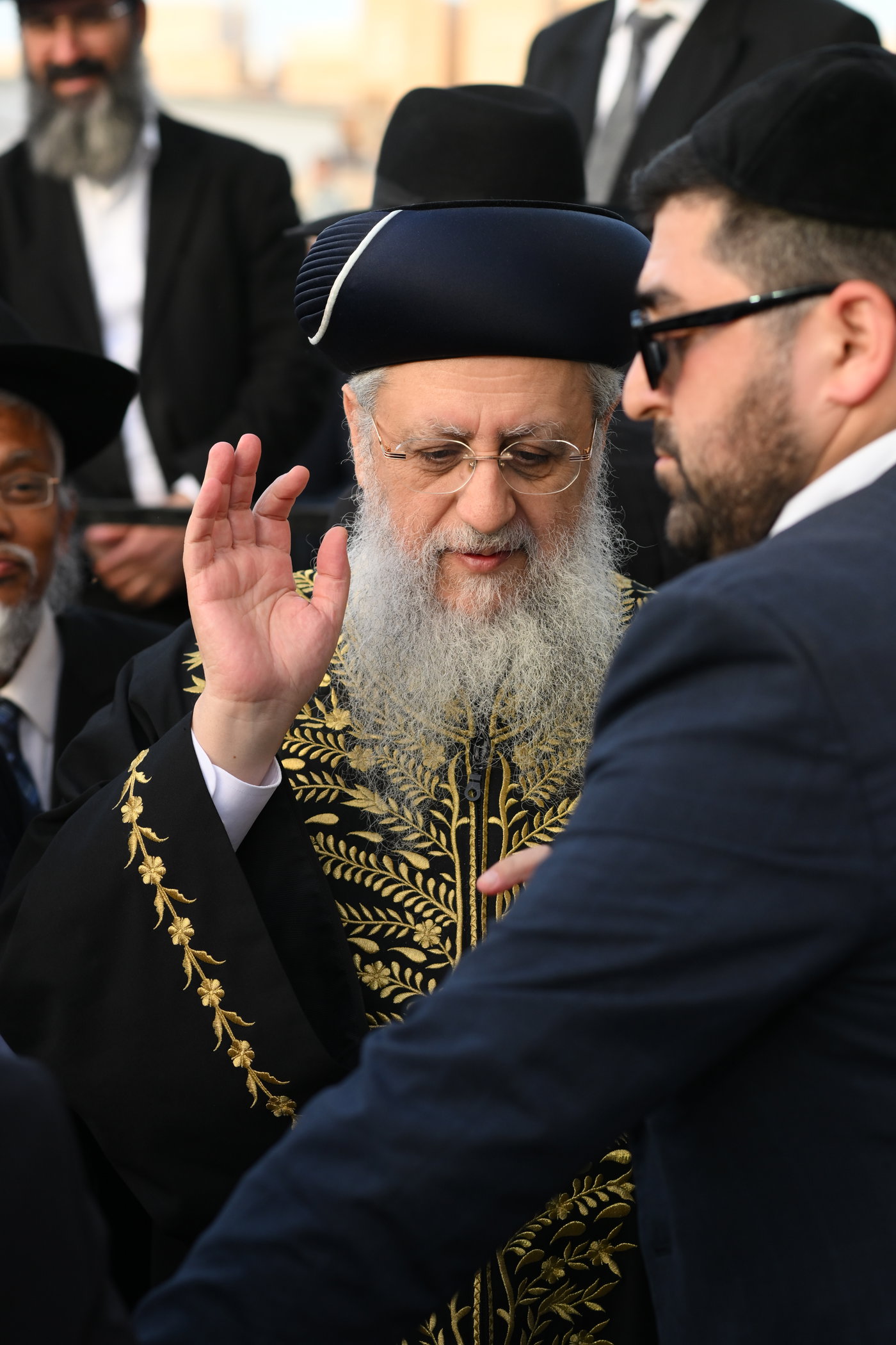 מעמד פתיחת הבד"צ של של הגר"ש אדרי