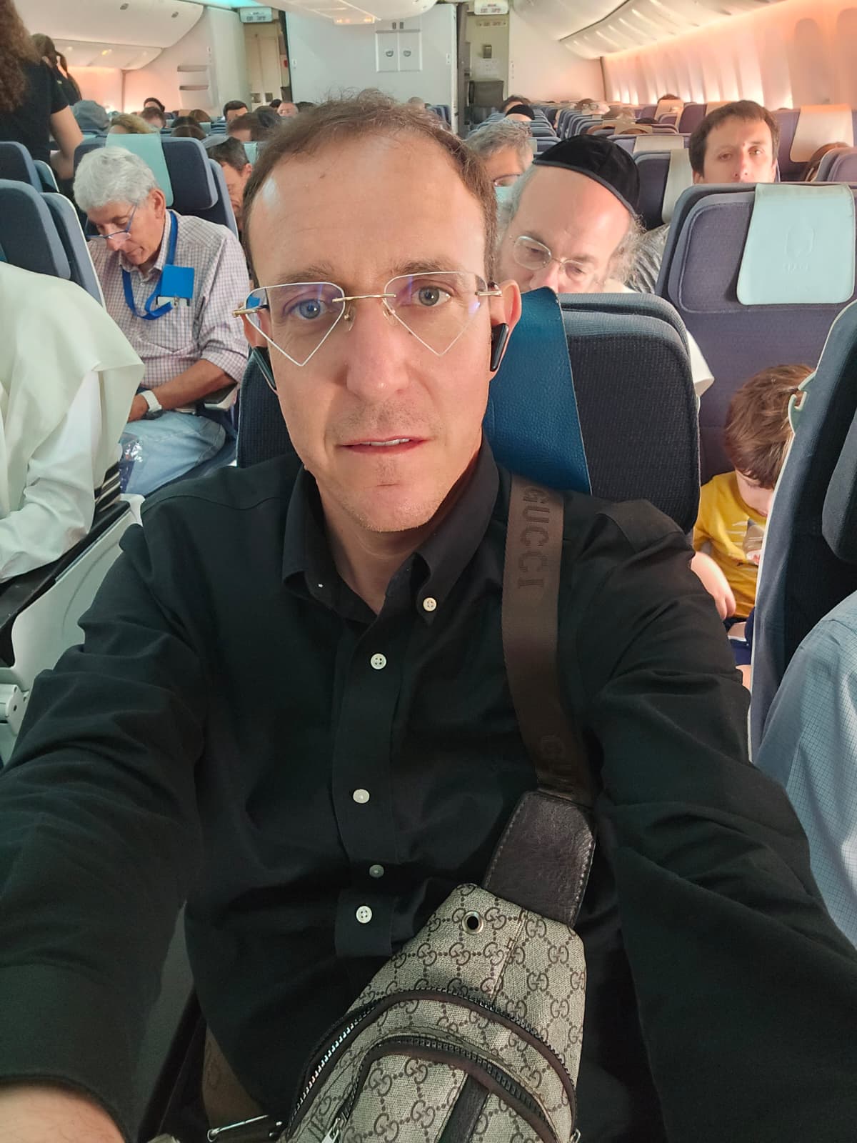 הצלם אלי קובין בדרך לארצות-הברית