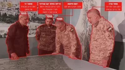 עודה עם בכירי חמאס שחוסלו