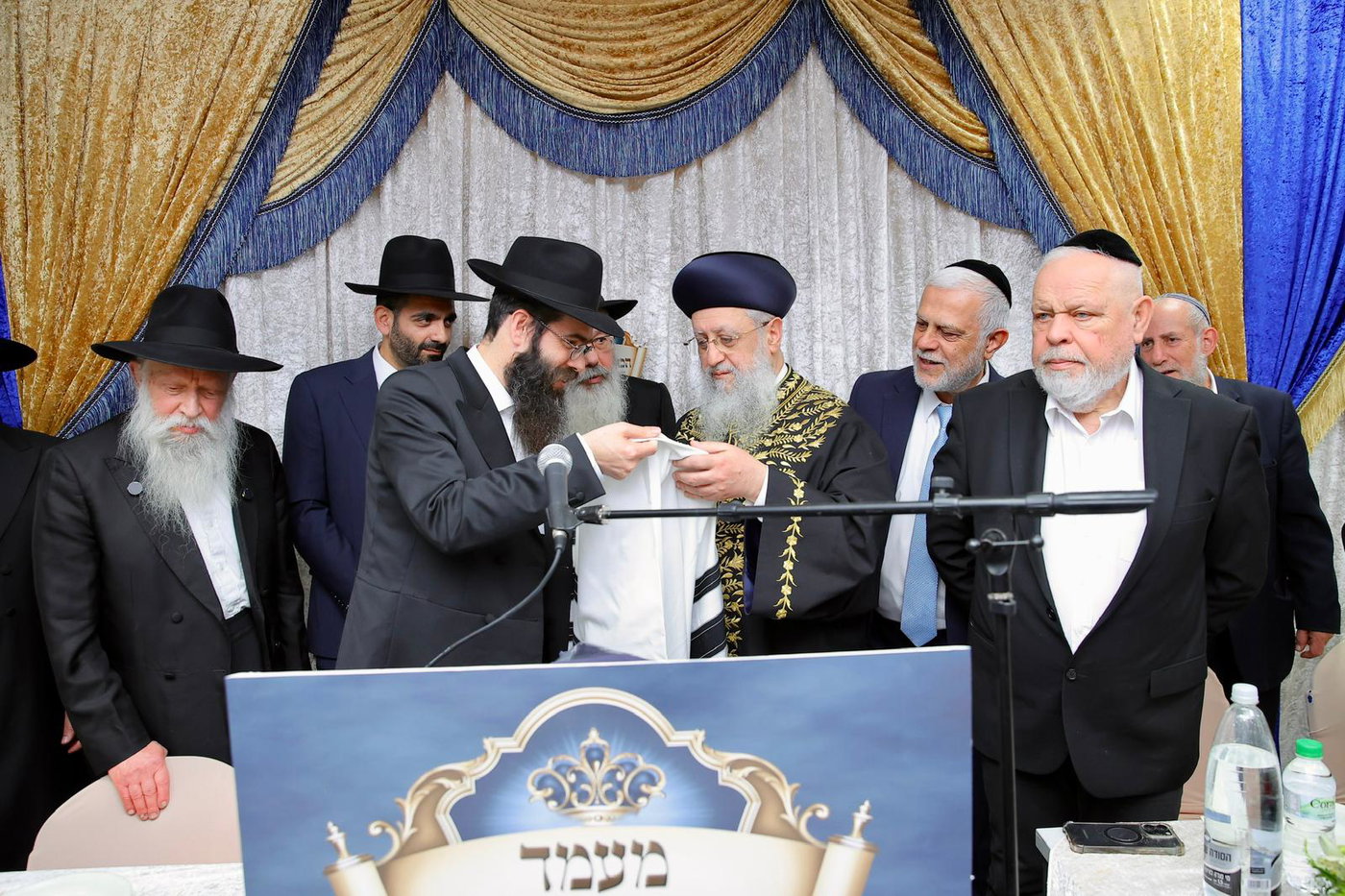 מעמד ההכתרה בנוף הגליל