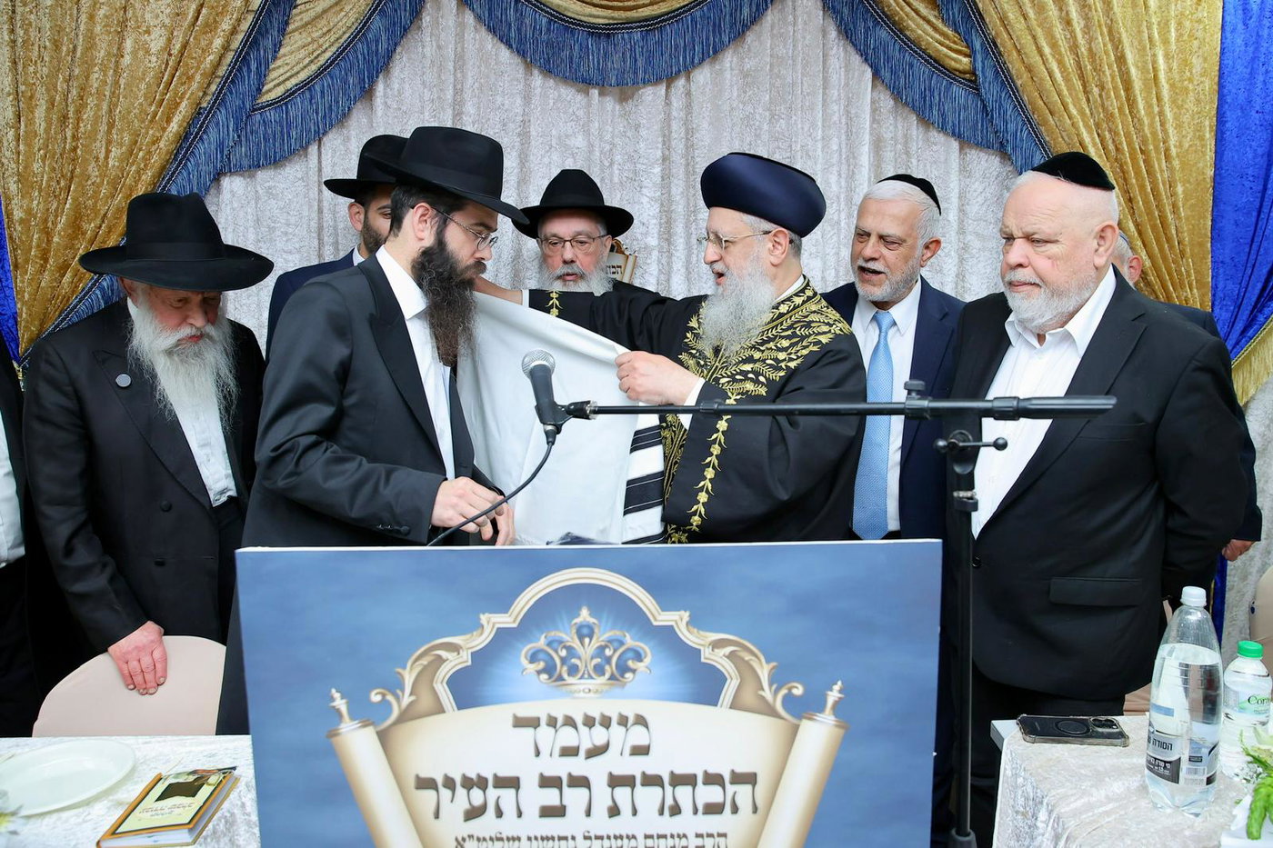 מעמד ההכתרה בנוף הגליל