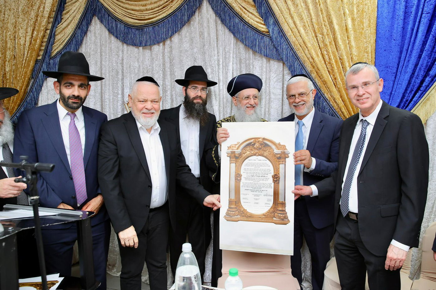 מעמד ההכתרה בנוף הגליל