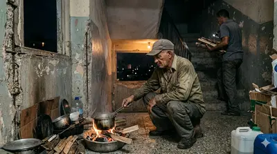 מבשלים בעצים ומתקררים בחוץ: כך נראים החיים במדינה שטראמפ הוריד על הברכיים 