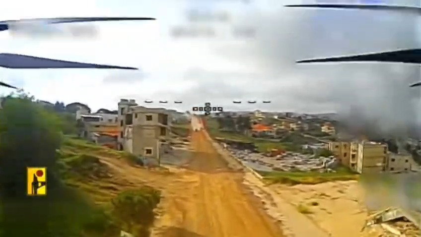 רחפן נפץ פוגע ברכב צה"ל
