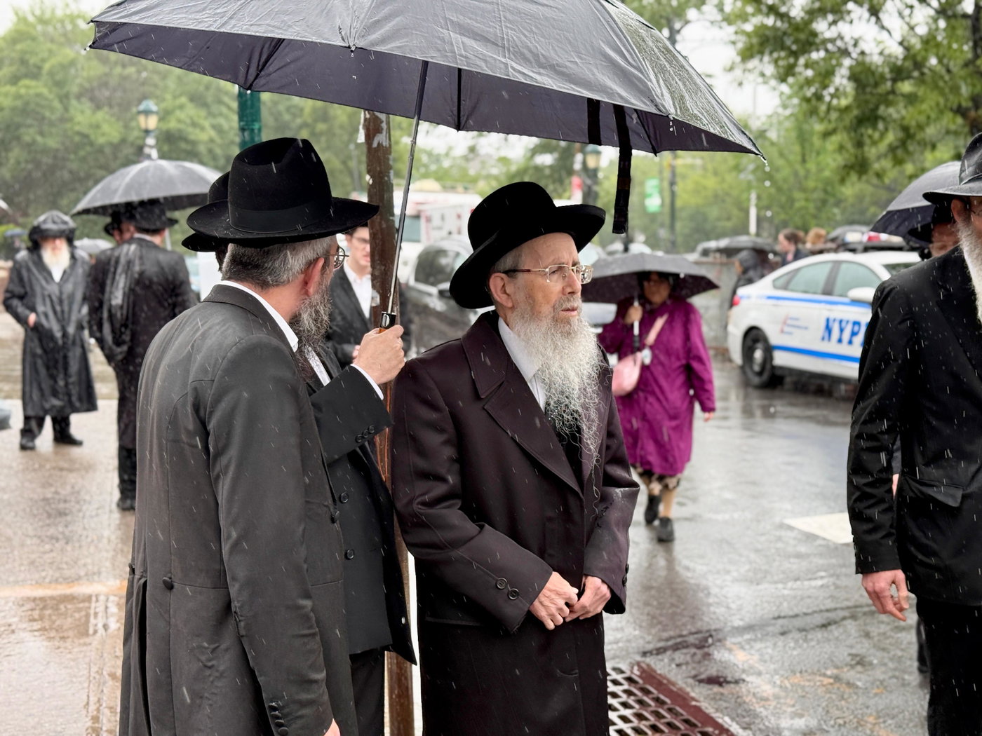 הלוויית מרת מינדל הלברשטאם ע"ה