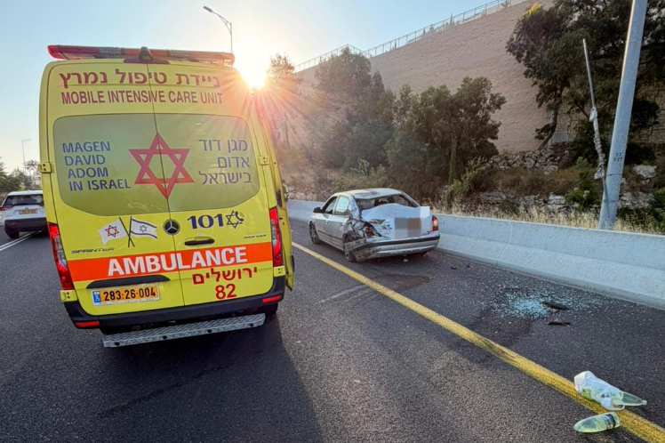 זירת התאונה הקטלנית, הבוקר