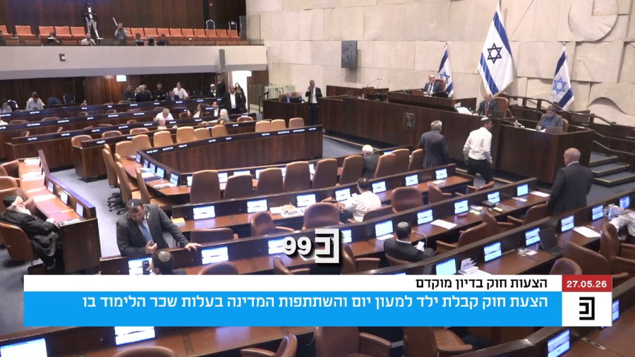 הצרחות במליאה