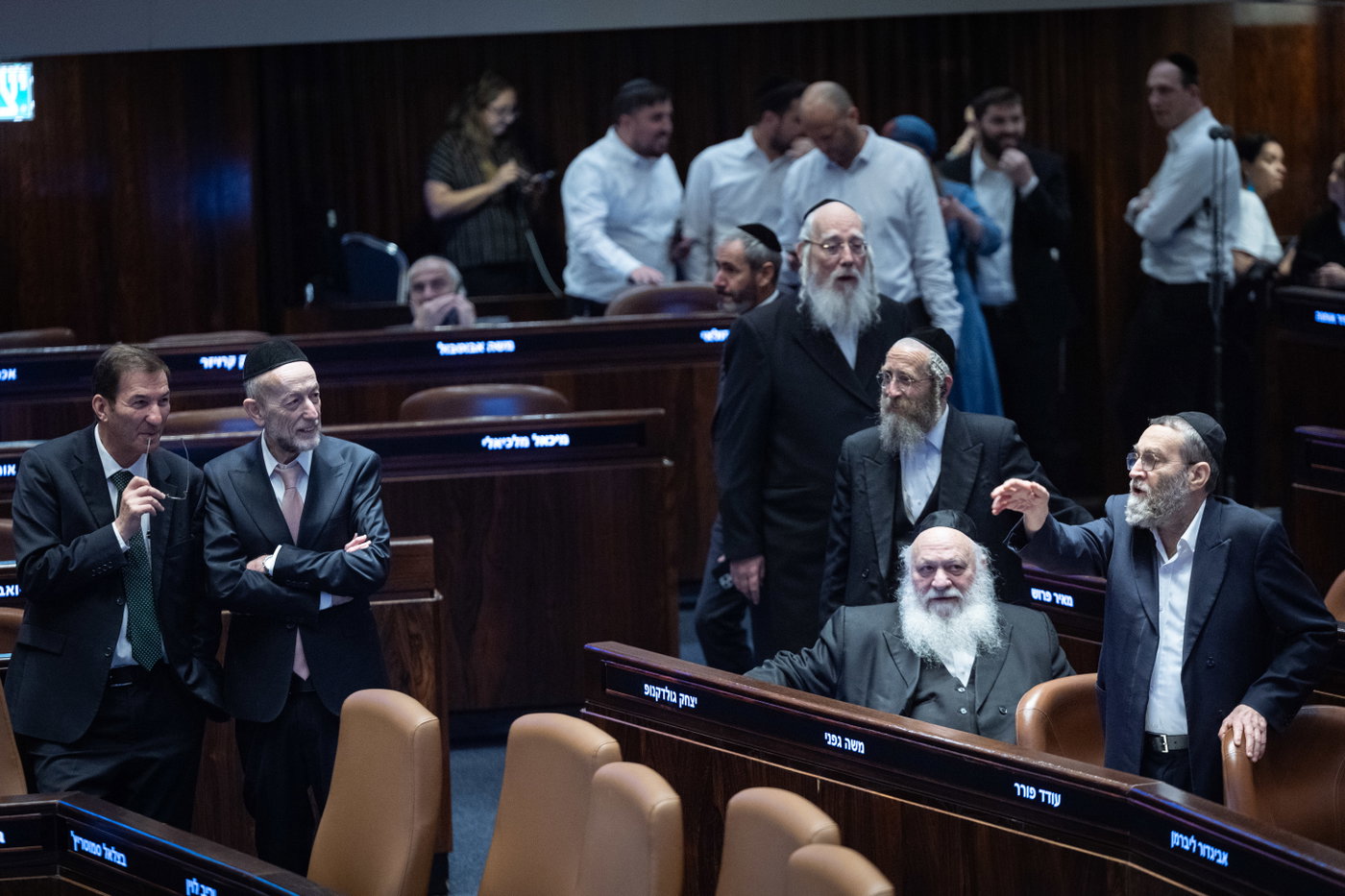ההצבעה על החוק במליאה