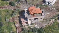 החשבון נסגר: מבנה התפוצץ על ראש המחבל שרצח את הקצין | צפו