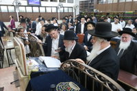 עצרת לרפואתו של הגר"ד קוק ברמת אלחנן