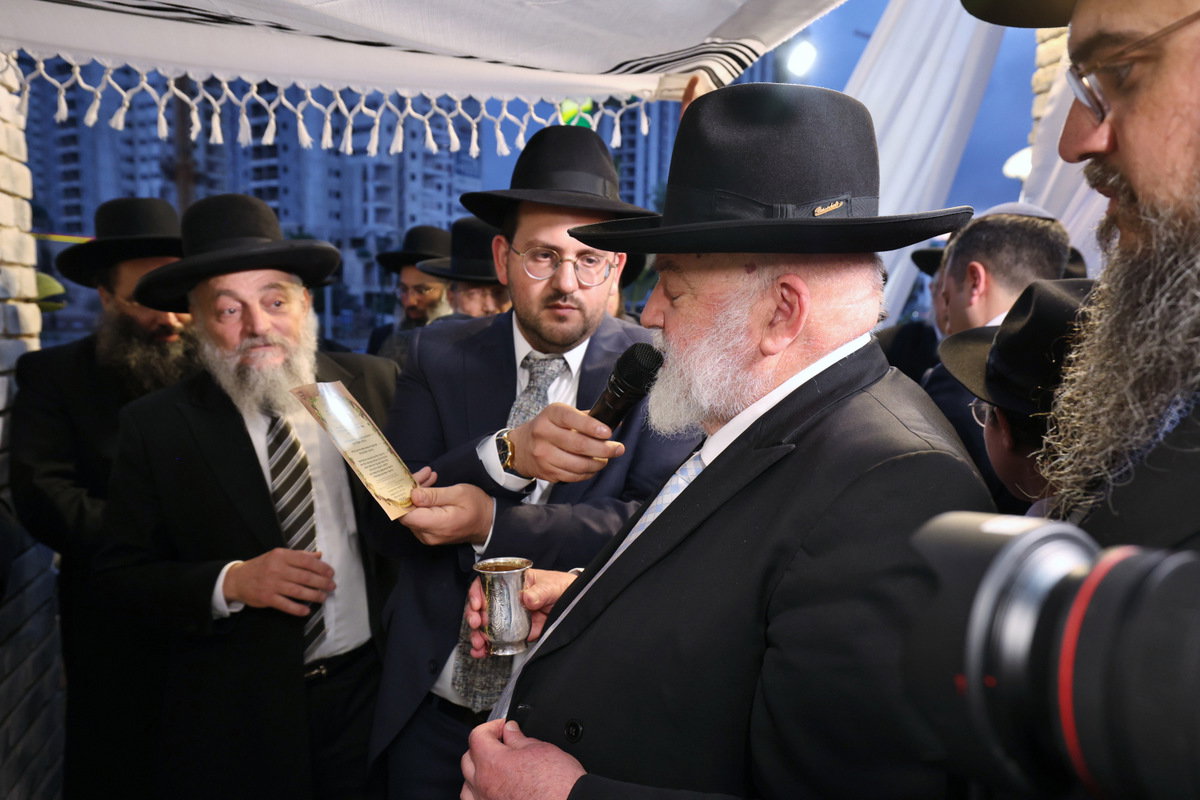 נישואי בן האדמו"ר רבי ישועה אבוחצירא