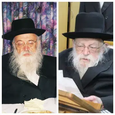 האחים רבי חיים גריינמן זצ"ל ויבלחט"א רבי מאיר גריינמן