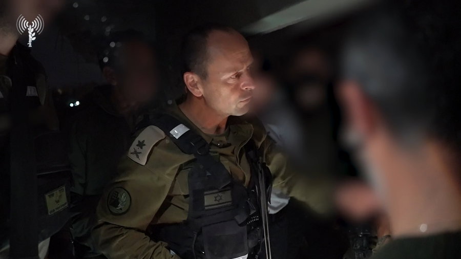 אלוף פיקוד העורף בשאגת הארי