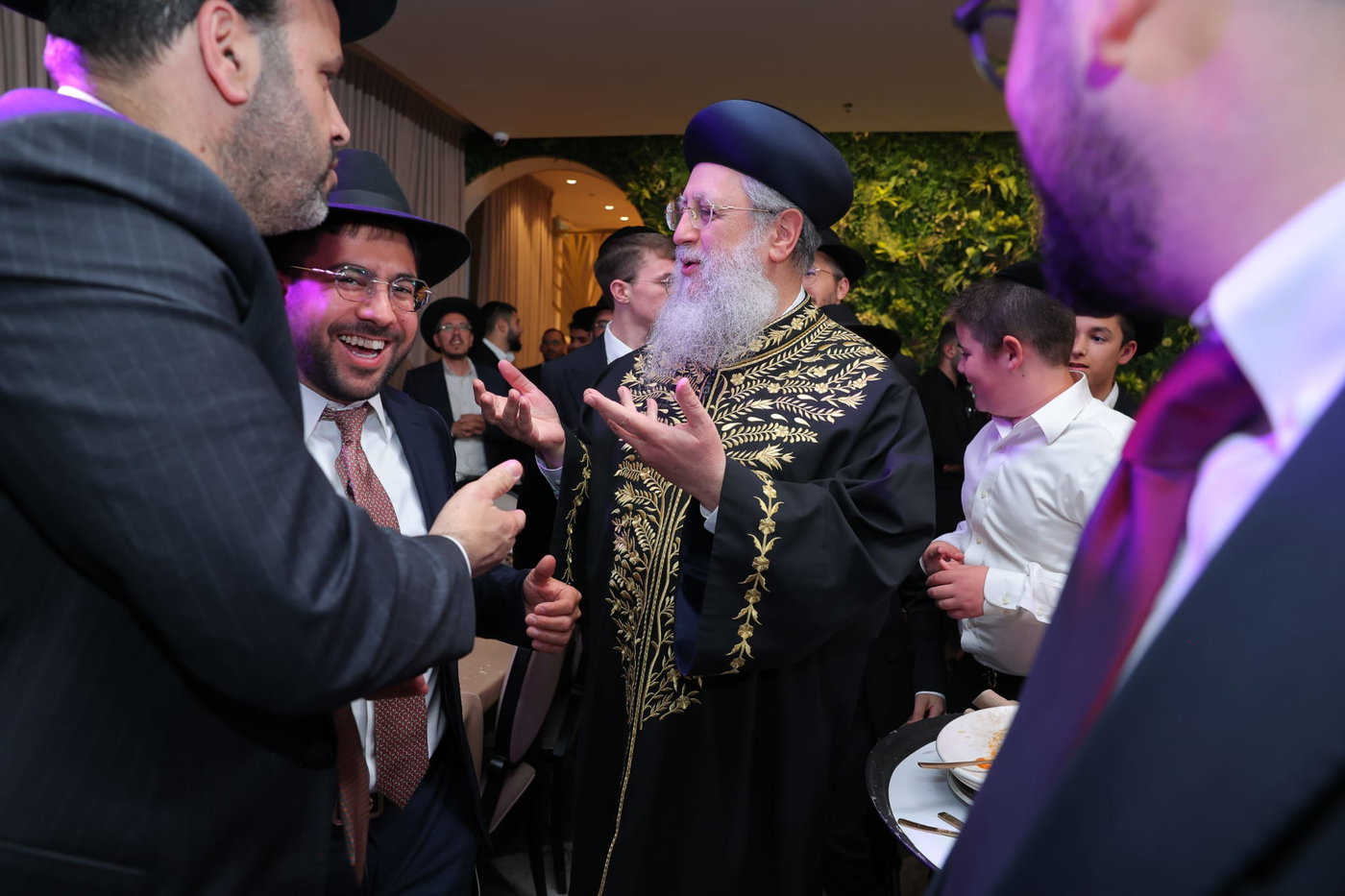 שמחת בר המצווה לנכד הגה"צ רבי יצחק כהן