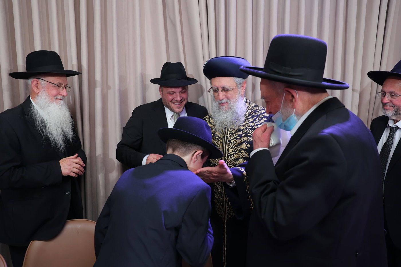 שמחת בר המצווה לנכד הגה"צ רבי יצחק כהן
