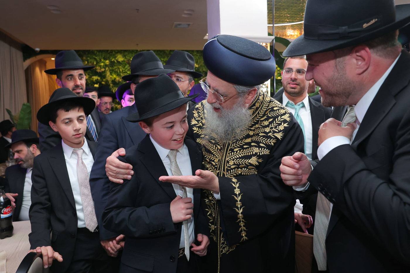 שמחת בר המצווה לנכד הגה"צ רבי יצחק כהן