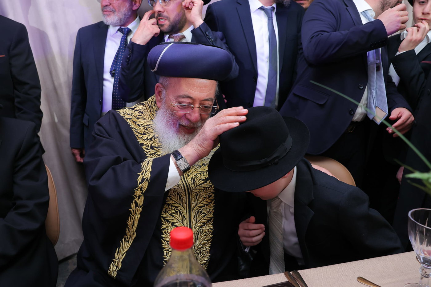 שמחת בר המצווה לנכד הגה"צ רבי יצחק כהן
