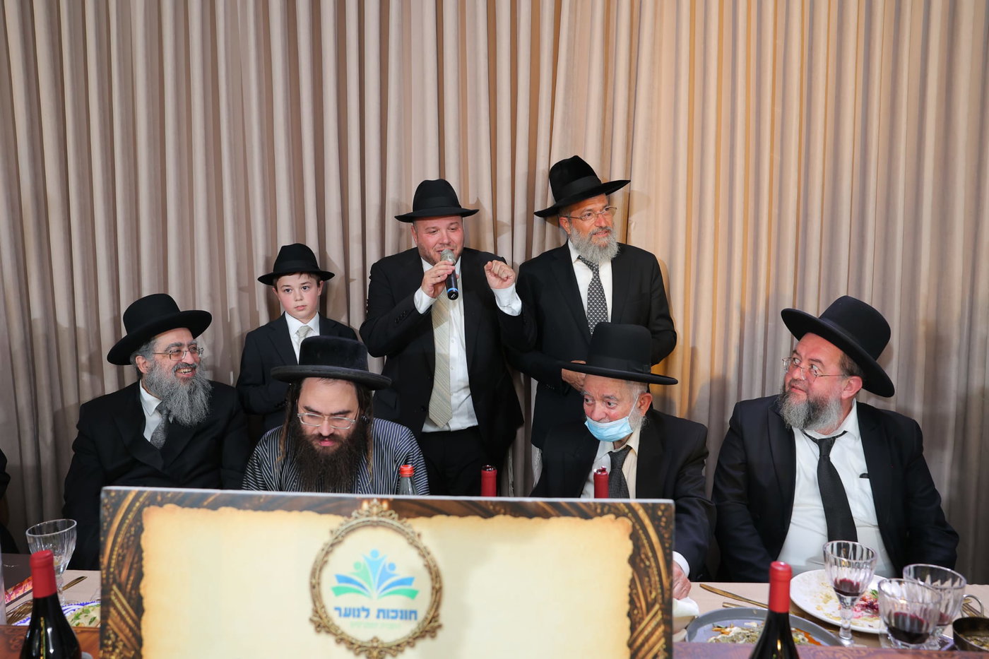 שמחת בר המצווה לנכד הגה"צ רבי יצחק כהן