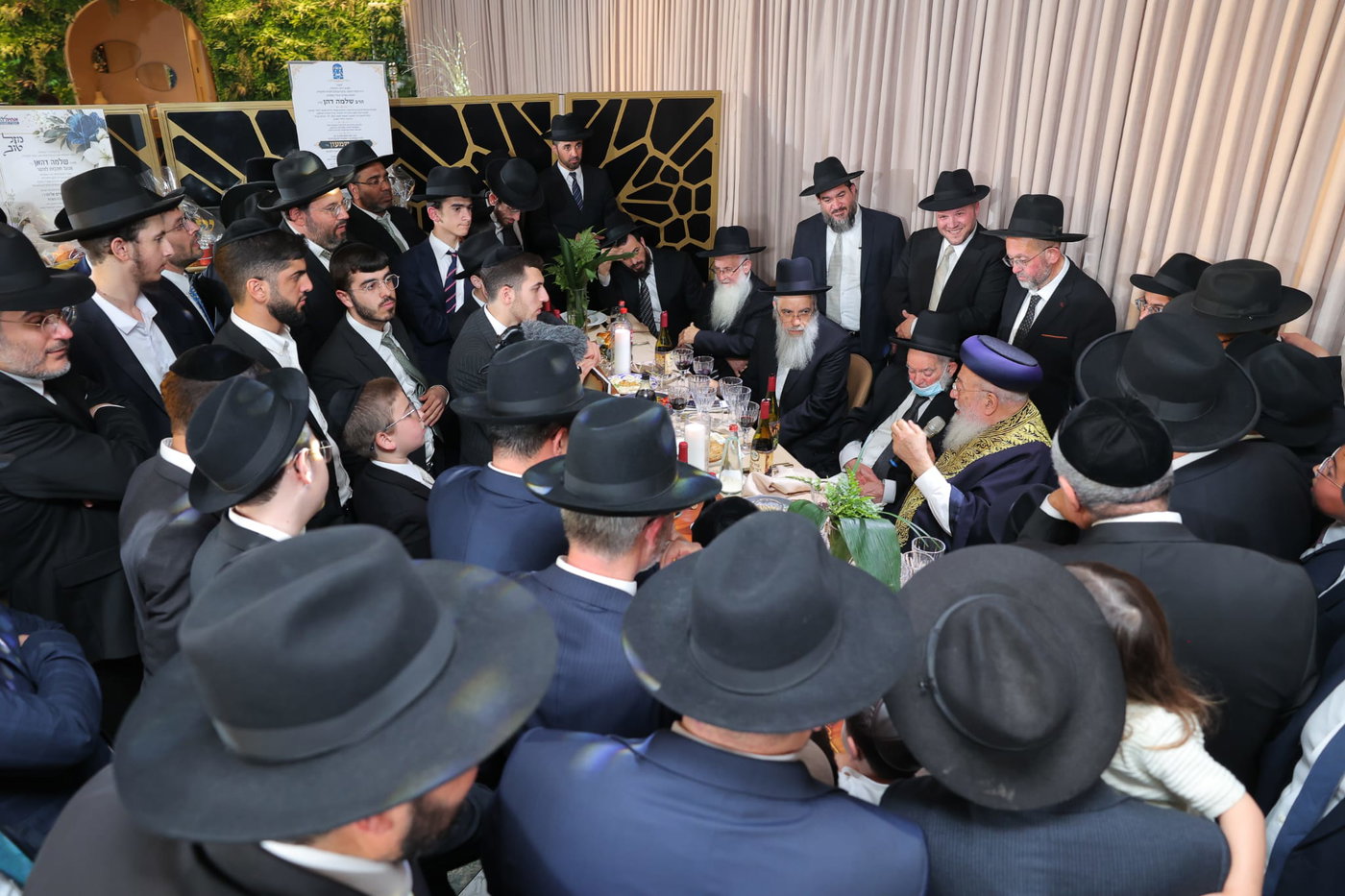 שמחת בר המצווה לנכד הגה"צ רבי יצחק כהן
