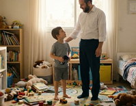 ילד שיש לו הורה עם גב ששם לו גבולות, הולך בעולם עם תחושה פנימית עמוקה של ביטחון.