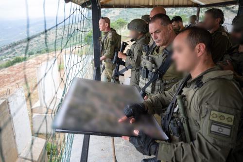 הרמטכ"ל במוצבים בהר דב