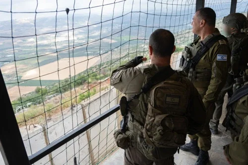 הרמטכ"ל במוצבים בהר דב