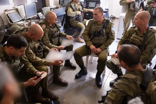 הרמטכ"ל במוצבים בהר דב