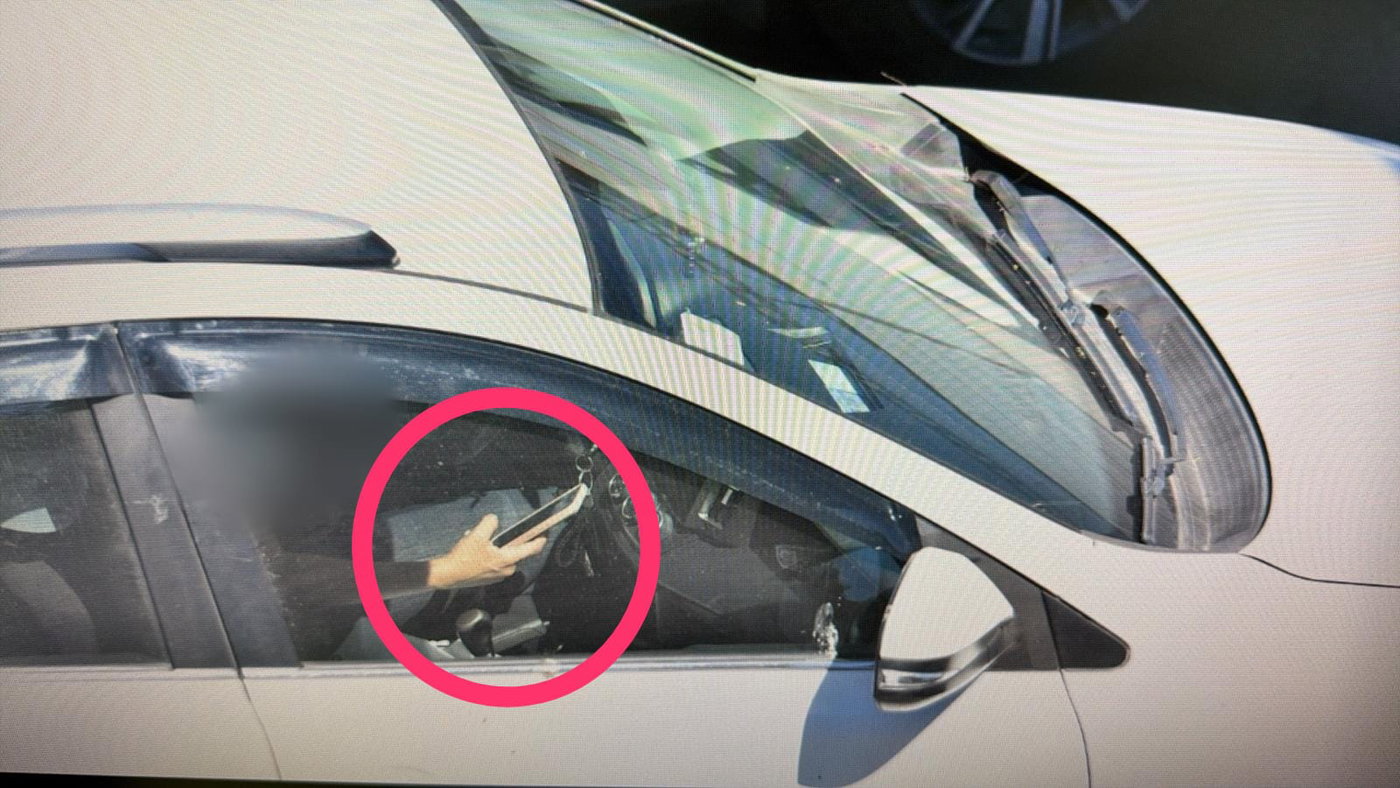 הייתם עם הנייד בזמן הנהיגה? גם אם לא פגשתם שוטר, אולי תקבלו דו"ח